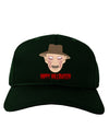 Scary Face With a Hat - Happy Halloween Adult Dark Baseball Cap Hat-Baseball Cap-TooLoud-Hunter-Green-One Size-Davson Sales