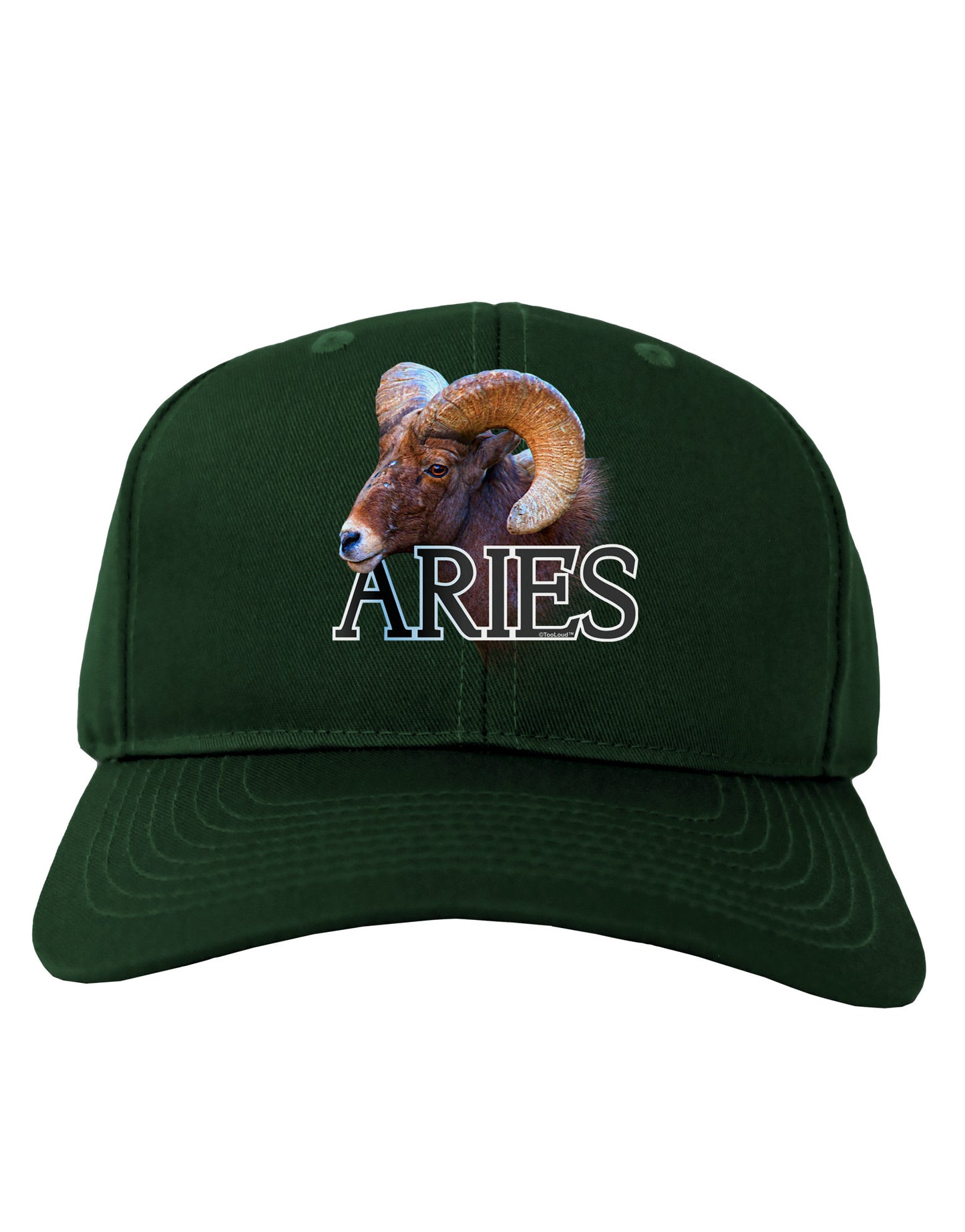 Majestic Aries Picture Adult Dark Baseball Cap Hat-Baseball Cap-TooLoud-Hunter-Green-One Size-Davson Sales
