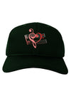 Heart Sheet Music Adult Dark Baseball Cap Hat-Baseball Cap-TooLoud-Hunter-Green-One Size-Davson Sales