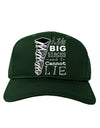 I Like Big Stacks -of books- Adult Dark Baseball Cap Hat-Baseball Cap-TooLoud-Hunter-Green-One Size-Davson Sales