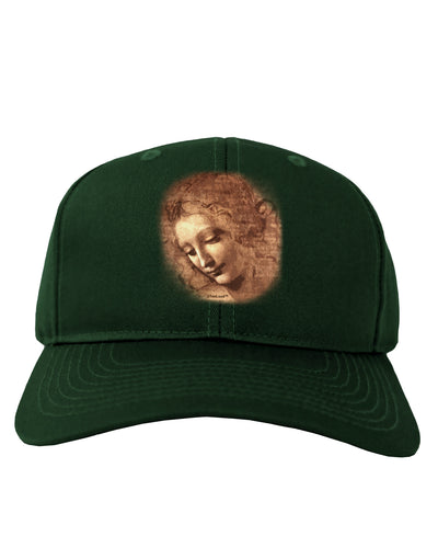 Lady With Disheveled Hair Adult Dark Baseball Cap Hat-Baseball Cap-TooLoud-Hunter-Green-One Size-Davson Sales