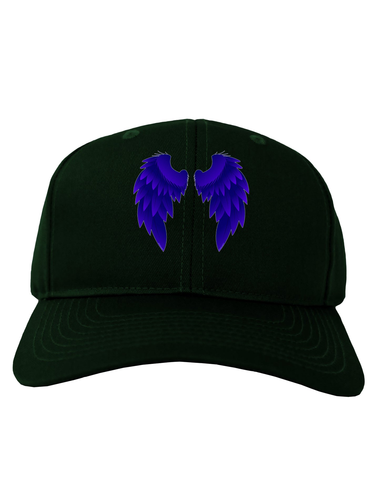 Epic Dark Angel Wings Design Adult Dark Baseball Cap Hat-Baseball Cap-TooLoud-Hunter-Green-One Size-Davson Sales