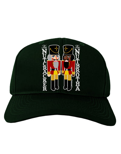 The Nutcracker and Nutbrotha Adult Dark Baseball Cap Hat by-Baseball Cap-TooLoud-Hunter-Green-One Size-Davson Sales