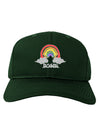 TooLoud RAINBROS Dark Adult Dark Baseball Cap Hat-Baseball Cap-TooLoud-Hunter-Green-One-Size-Fits-Most-Davson Sales