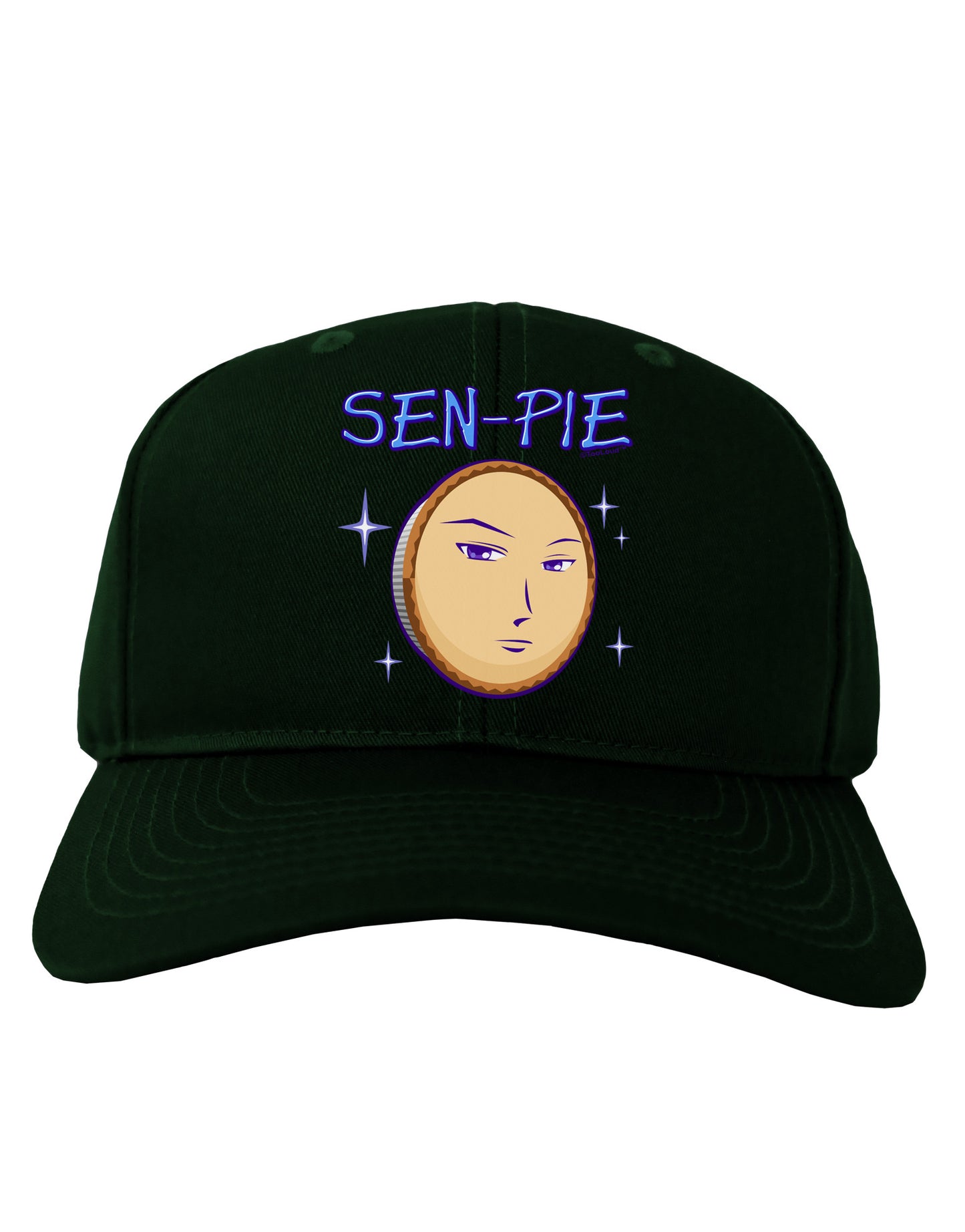 Sen-Pie Sama Kun San Chan Adult Dark Baseball Cap Hat-Baseball Cap-TooLoud-Hunter-Green-One Size-Davson Sales