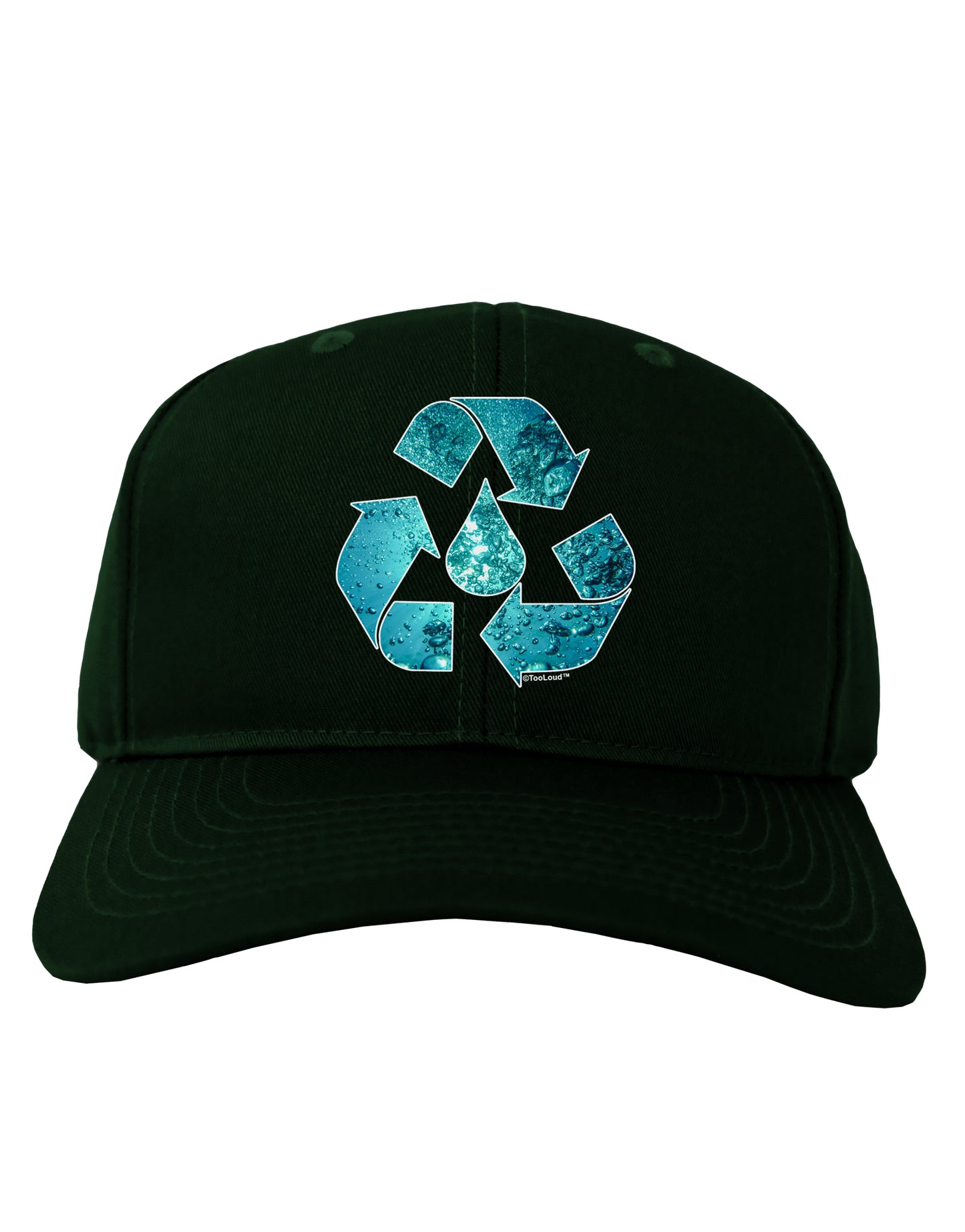 Water Conservation Adult Dark Baseball Cap Hat by TooLoud-Baseball Cap-TooLoud-Hunter-Green-One Size-Davson Sales