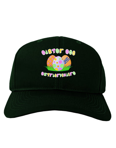 Easter Egg Extraordinaire Adult Dark Baseball Cap Hat-Baseball Cap-TooLoud-Hunter-Green-One Size-Davson Sales