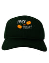 Trick or Treat Pumpkins Adult Dark Baseball Cap Hat-Baseball Cap-TooLoud-Hunter-Green-One Size-Davson Sales