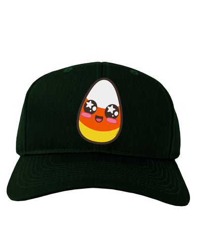 Cute Boy Child Candy Corn Family Halloween Adult Dark Baseball Cap Hat-Baseball Cap-TooLoud-Hunter-Green-One Size-Davson Sales