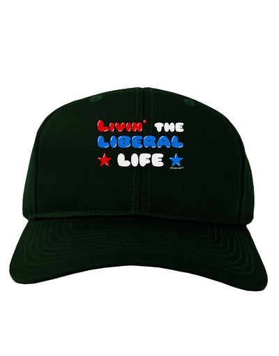 The Liberal Life Adult Dark Baseball Cap Hat-Baseball Cap-TooLoud-Hunter-Green-One Size-Davson Sales