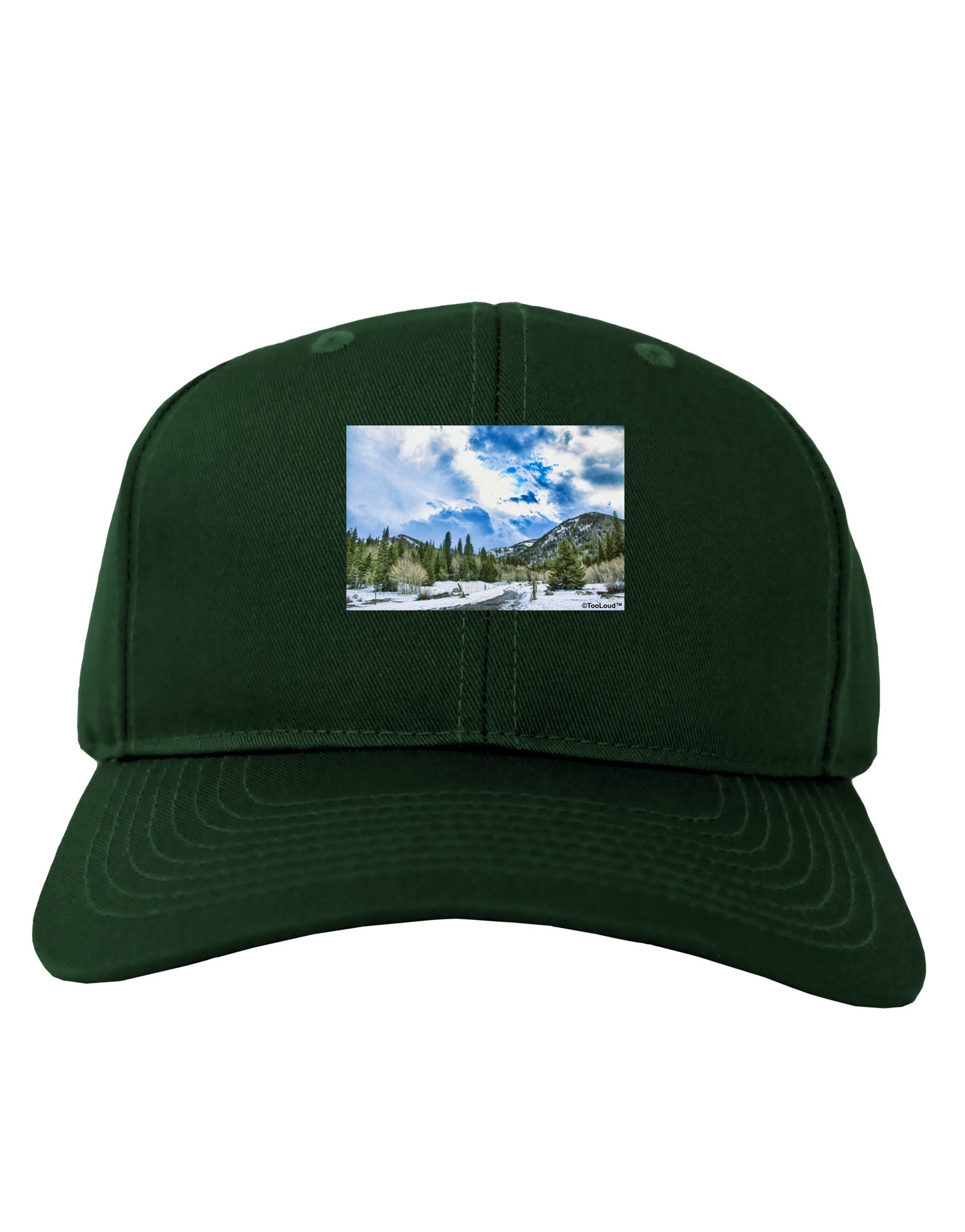 El Dora CO Adult Dark Baseball Cap Hat-Baseball Cap-TooLoud-Hunter-Green-One Size-Davson Sales