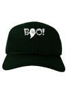 Scary Boo Text Adult Dark Baseball Cap Hat-Baseball Cap-TooLoud-Hunter-Green-One Size-Davson Sales