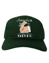 America is Strong We will Overcome This Adult Baseball Cap Hat-Baseball Cap-TooLoud-Hunter-Green-One-Size-Fits-Most-Davson Sales