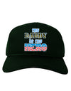 My Daddy is My Hero - Armed Forces - Blue Adult Dark Baseball Cap Hat by TooLoud-Baseball Cap-TooLoud-Hunter-Green-One Size-Davson Sales