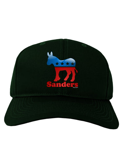 Sanders Bubble Symbol Adult Dark Baseball Cap Hat-Baseball Cap-TooLoud-Hunter-Green-One Size-Davson Sales