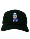 Patriotic Cat Adult Dark Baseball Cap Hat by TooLoud-Baseball Cap-TooLoud-Hunter-Green-One Size-Davson Sales