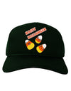 Happy Halloween Cute Candy Corn Adult Dark Baseball Cap Hat-Baseball Cap-TooLoud-Hunter-Green-One Size-Davson Sales