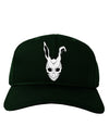 Scary Face Bunny White Adult Dark Baseball Cap Hat-Baseball Cap-TooLoud-Hunter-Green-One Size-Davson Sales