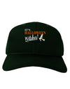 It's Halloween Witches Adult Dark Baseball Cap Hat-Baseball Cap-TooLoud-Hunter-Green-One Size-Davson Sales