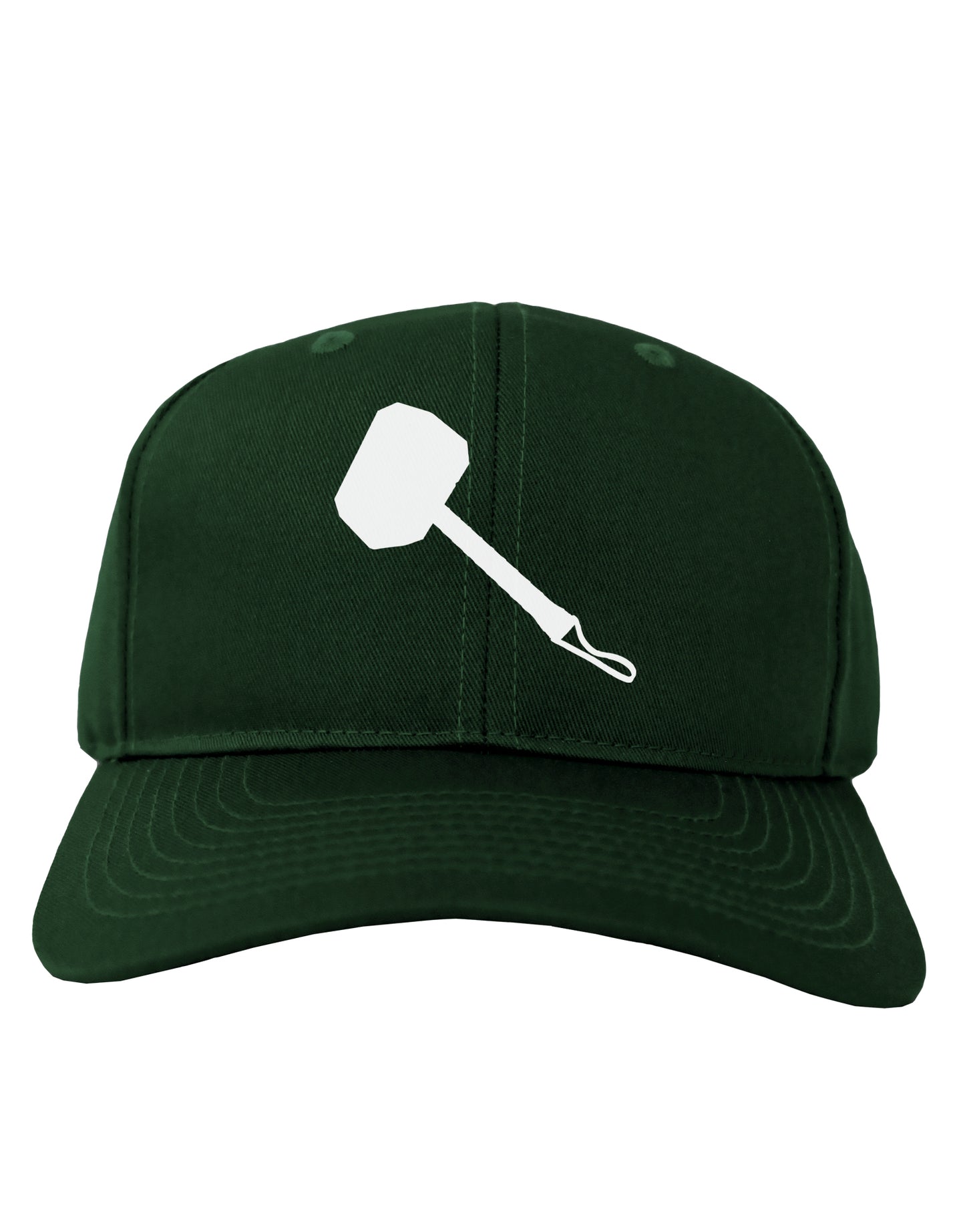Thors Hammer Nordic Runes Lucky Odin Mjolnir Valhalla Adult Dark Baseball Cap Hat by TooLoud-TooLoud-Hunter-Green-One-Size-Fits-Most-Davson Sales