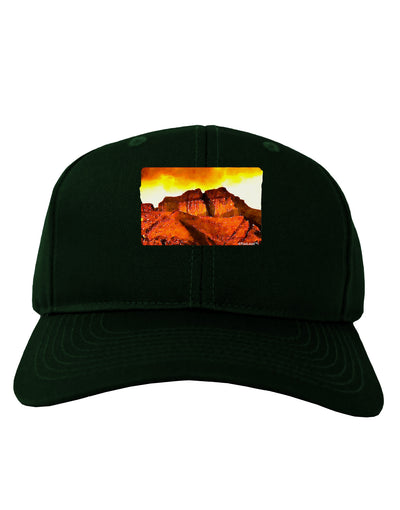 San Juan Mountain Range CO Adult Dark Baseball Cap Hat-Baseball Cap-TooLoud-Hunter-Green-One Size-Davson Sales