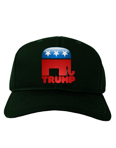 Trump Bubble Symbol Adult Dark Baseball Cap Hat-Baseball Cap-TooLoud-Hunter-Green-One Size-Davson Sales