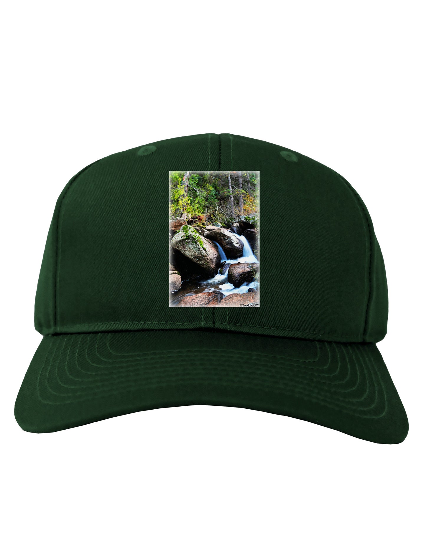 Rockies River Adult Dark Baseball Cap Hat-Baseball Cap-TooLoud-Hunter-Green-One Size-Davson Sales