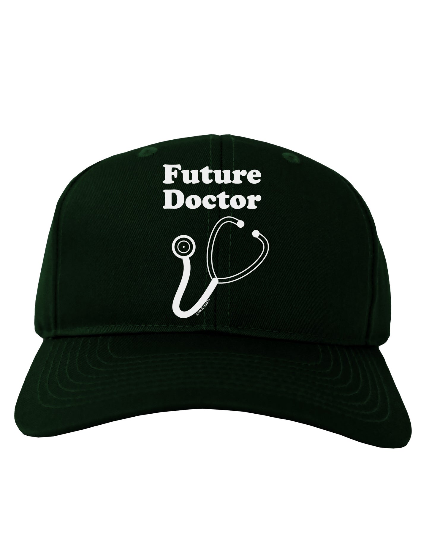 Future Doctor Adult Dark Baseball Cap Hat-Baseball Cap-TooLoud-Hunter-Green-One Size-Davson Sales