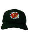 Super Dad - Superhero Comic Style Adult Dark Baseball Cap Hat-Baseball Cap-TooLoud-Hunter-Green-One Size-Davson Sales