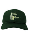 Don't Worry Be Hoppy Dark Adult Dark Baseball Cap Hat-Baseball Cap-TooLoud-Hunter-Green-One-Size-Fits-Most-Davson Sales