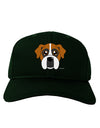 Cute Boxer Dog Adult Dark Baseball Cap Hat-Baseball Cap-TooLoud-Hunter-Green-One Size-Davson Sales