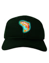 Rainbow Trout WaterColor Adult Dark Baseball Cap Hat-Baseball Cap-TooLoud-Hunter-Green-One Size-Davson Sales