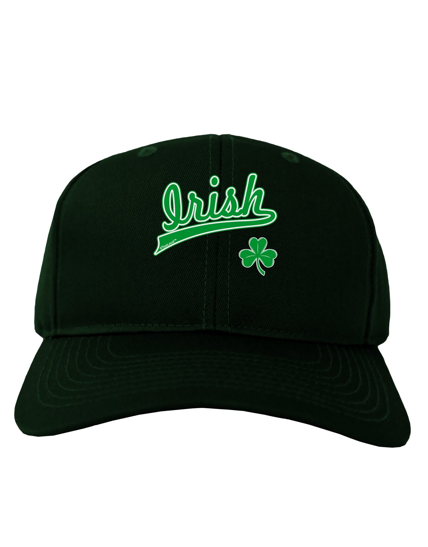 Irish Jersey Adult Dark Baseball Cap Hat-Baseball Cap-TooLoud-Hunter-Green-One Size-Davson Sales