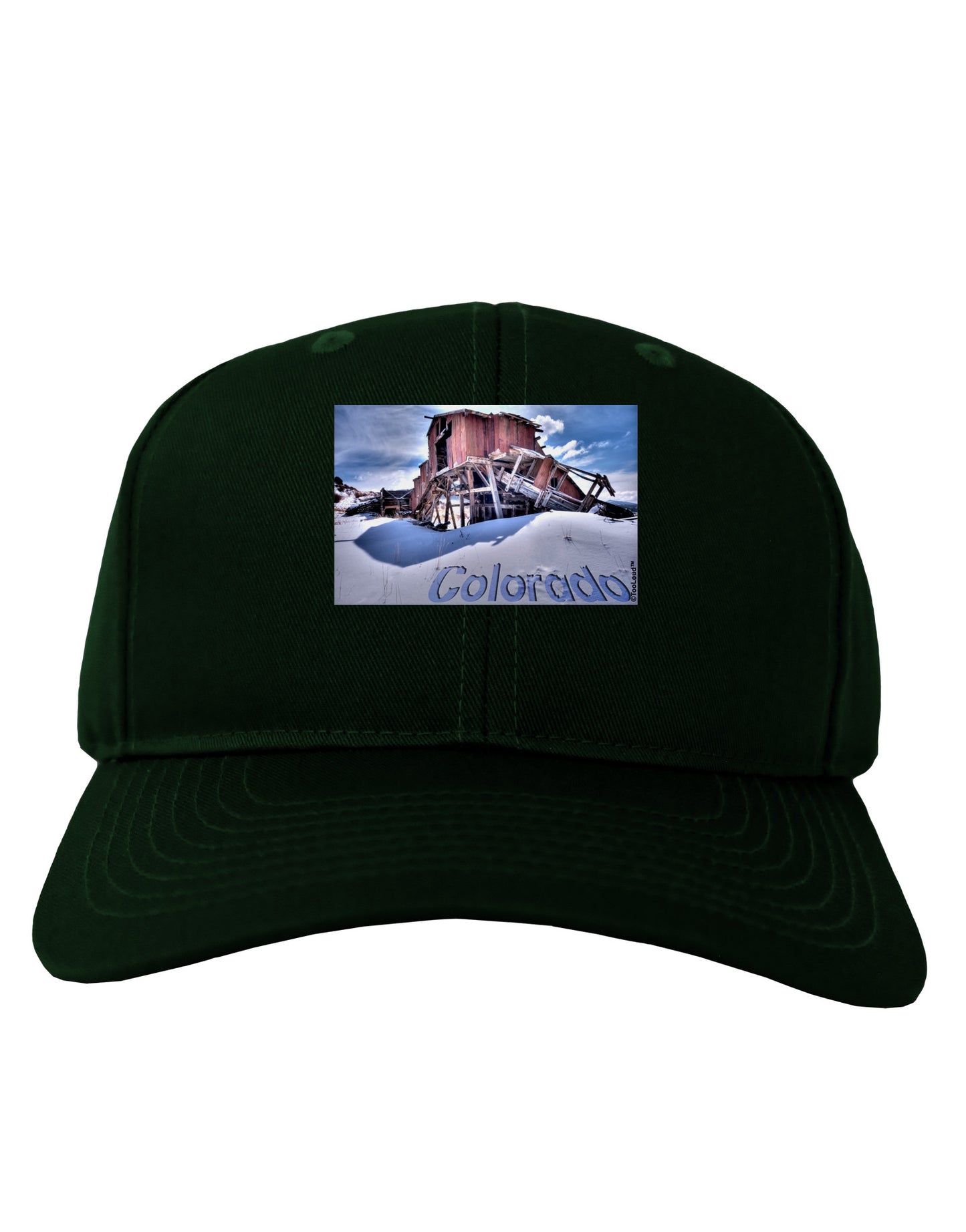 Victor Mines Colorado Text Adult Dark Baseball Cap Hat-Baseball Cap-TooLoud-Hunter-Green-One Size-Davson Sales
