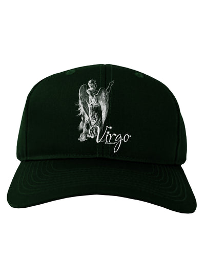 Virgo Illustration Adult Dark Baseball Cap Hat-Baseball Cap-TooLoud-Hunter-Green-One Size-Davson Sales