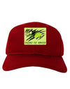 TooLoud Unleash The Monster Adult Dark Baseball Cap Hat-Baseball Cap-TooLoud-Red-One Size-Davson Sales