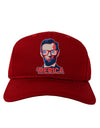 Lincoln Merica Adult Dark Baseball Cap Hat-Baseball Cap-TooLoud-Red-One Size-Davson Sales