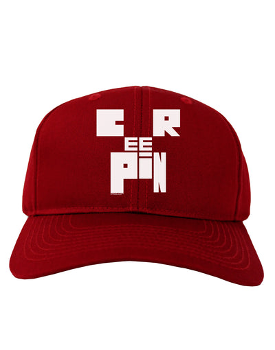 Creepin Adult Baseball Cap Hat-Baseball Cap-TooLoud-Red-One Size-Davson Sales