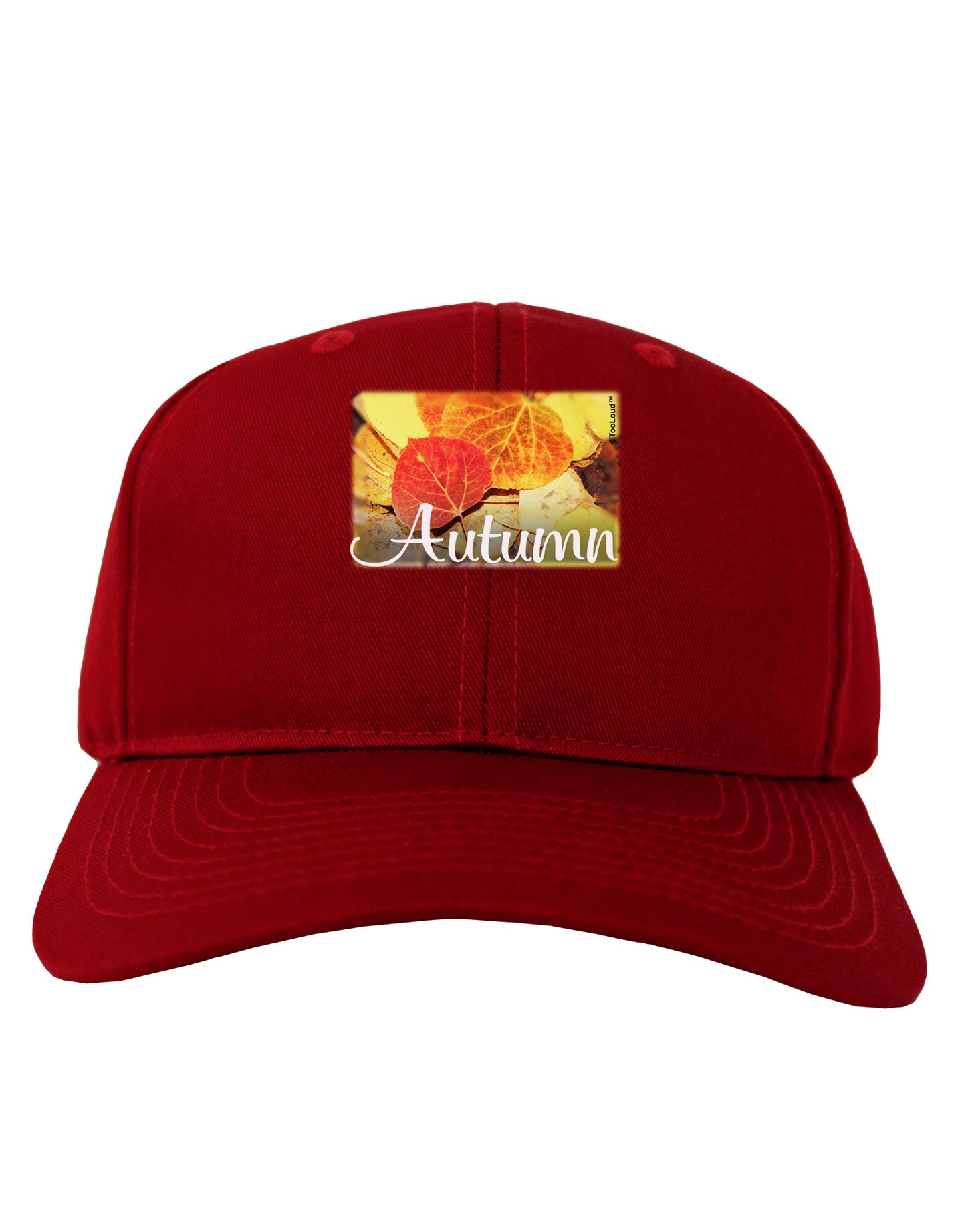 Colorado - Autumn Text Adult Dark Baseball Cap Hat-Baseball Cap-TooLoud-Red-One Size-Davson Sales