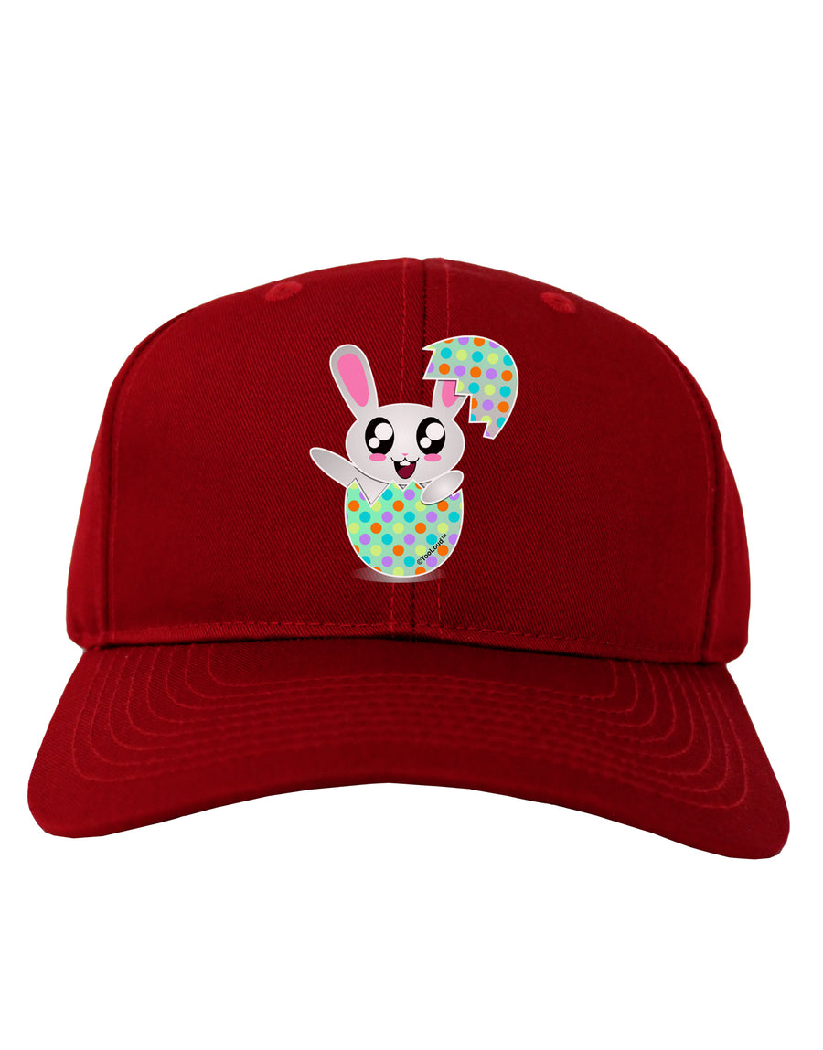 Bunny Hatching From Egg Adult Dark Baseball Cap Hat-Baseball Cap-TooLoud-Black-One Size-Davson Sales