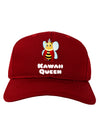 Kawaii Queen Queen Bee Adult Dark Baseball Cap Hat-Baseball Cap-TooLoud-Red-One Size-Davson Sales