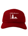 Flatten the Curve Graph Adult Baseball Cap Hat-Baseball Cap-TooLoud-Red-One-Size-Fits-Most-Davson Sales
