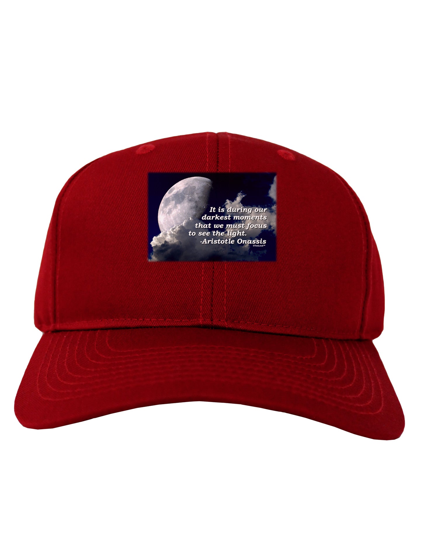 Our Darkest Moments Adult Dark Baseball Cap Hat-Baseball Cap-TooLoud-Red-One Size-Davson Sales