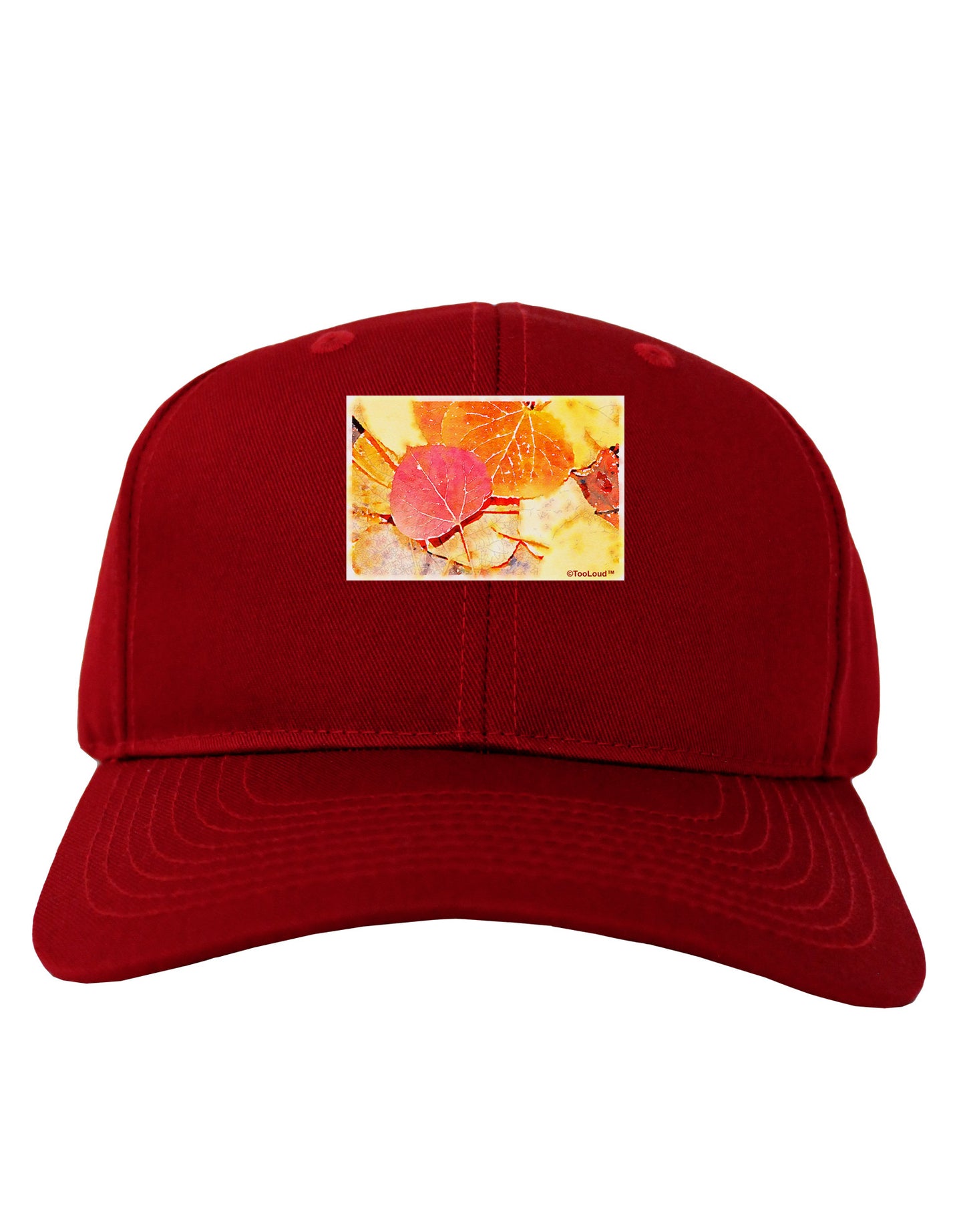 Colorado - Autumn WaterColor Adult Dark Baseball Cap Hat-Baseball Cap-TooLoud-Red-One Size-Davson Sales