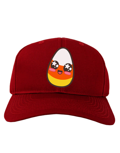 Cute Boy Child Candy Corn Family Halloween Adult Dark Baseball Cap Hat-Baseball Cap-TooLoud-Red-One Size-Davson Sales