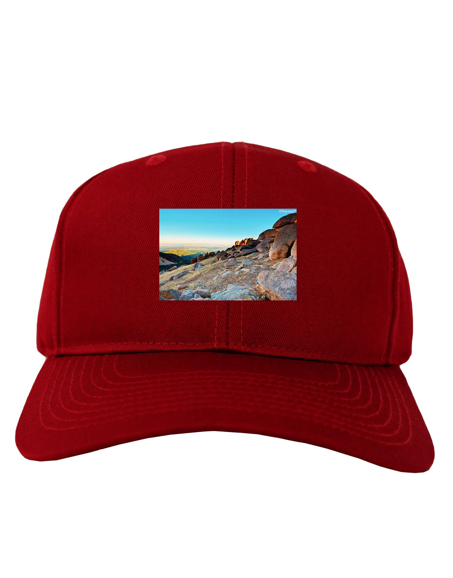 CO Rockies View Adult Dark Baseball Cap Hat-Baseball Cap-TooLoud-Red-One Size-Davson Sales