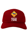 Democrat Zone Adult Dark Baseball Cap Hat-Baseball Cap-TooLoud-Red-One Size-Davson Sales