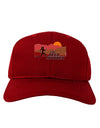 Pro Beer Runner Woman Adult Dark Baseball Cap Hat-Baseball Cap-TooLoud-Red-One Size-Davson Sales