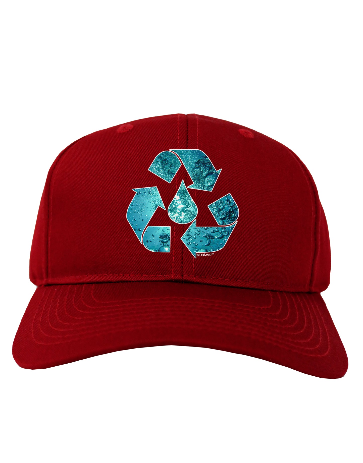 Water Conservation Adult Dark Baseball Cap Hat by TooLoud-Baseball Cap-TooLoud-Red-One Size-Davson Sales