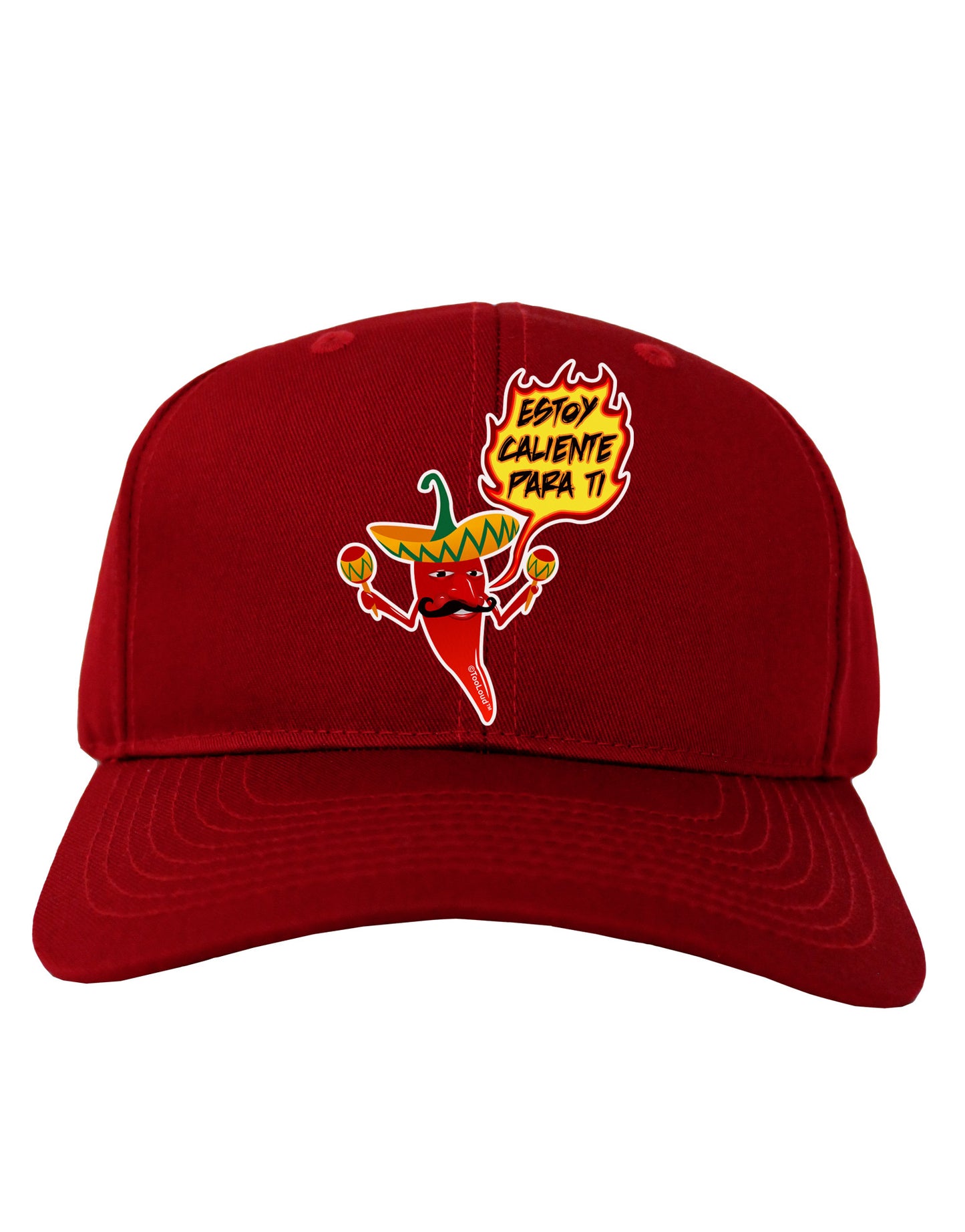 Estoy Caliente Para Ti Adult Dark Baseball Cap Hat-Baseball Cap-TooLoud-Red-One Size-Davson Sales